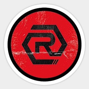 Red Sticker Logo Sticker